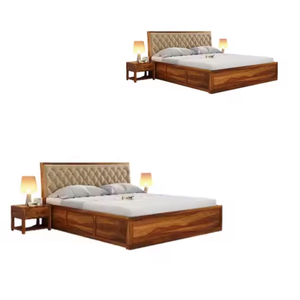 Mobilier de chambre moderne et luxueux en bois massif pour appartement, hôtel ou villa exportés directement d'Indonésie - Product Image 3