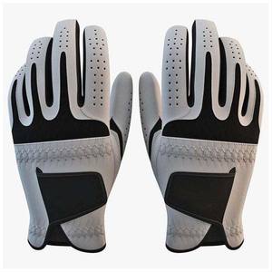 Fabricación profesional al por mayor Guantes de golf con logotipo personalizado Transpirable Antideslizante Durable Cabretta Guantes de golf de cuero - Product Image 1
