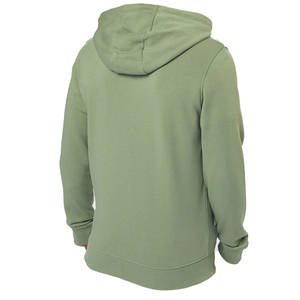 Sudadera con capucha de forro polar de algodón personalizada para hombre, Sudadera con capucha y cremallera larga estampada con hombros caídos y diseño profesional para hombre - Product Image 4