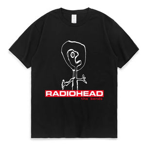 Radiohead The Bends Graphic Men <b>T</b> <b>Shirts</b> <b>90s</b> Vintage Punk Hip Hop Short Sleeve Tee <b>Shirt</b> Streetwear <b>T</b>-<b>shirt</b> Male Men <b>T</b> <b>Shirts</b> - Product Image 4
