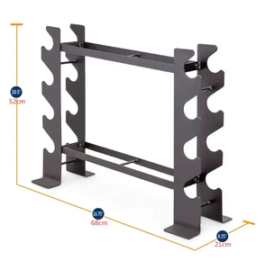 Support de rangement automatique pour haltères de musculation en salle de sport, support hexagonal en métal pour haltères, durable, caractéristique SULI SL2010 - Product Image 2