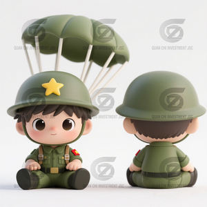 Porte-clés personnalisés en PVC avec impression UV, personnages d'anime 3D pour cadeaux promotionnels, sacs à dos, marque BUJIA, modèle D-01 - Product Image 6