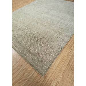Manifest Green Hand Knotted Wool <b>Rug</b> AKWL-1313(Cs-01) 10mm Geometric <b>Boho</b> for Home for Entryway Hallway Living Rectangle - Product Image 2