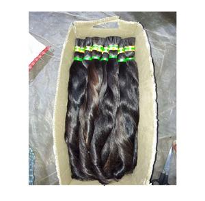 Venta al por mayor barato cutícula alineada cabello Remy doble dibujado crudo indio grado virgen extensiones de cabello humano paquetes de alta calidad proveedor - Product Image 5
