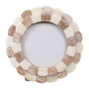 กรอบรูปโมเสคฝังกระดูกกรอบรูปบนโต๊ะกรอบรูปทำด้วยมือ - Product Image 2