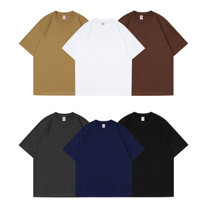 Unisex 210gsm 100% algodón O-cuello de manga corta Casual Camisetas de alta calidad de impresión digital de logotipo personalizado en la parte delantera Eco-Friendly - Product Image 3