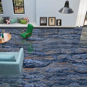 Carreaux de sol en porcelaine haute brillance 600*1200 - Design moderne pour villa, centre commercial et école - Product Image 6