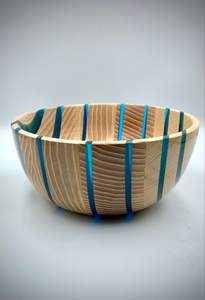 ชุดจานชามไม้เรซินอีพ็อกซี่เรซิ่นสำหรับใส่ผลไม้ชามสลัดสร้างสรรค์ดีไซน์ล่าสุด - Product Image 2