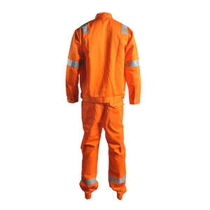 Overol de Trabajo Reflectante, Uniforme de Seguridad contra Incendios, Diseño Moderno, Overol de Trabajo con Cinta Reflectante, Ropa de Seguridad Reflectante - Product Image 2