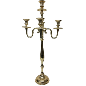 Grand candélabre d'éclairage à la maison éclairage de luxe mariage moderne table fête de noël bougeoirs décoratifs en métal - Product Image 2