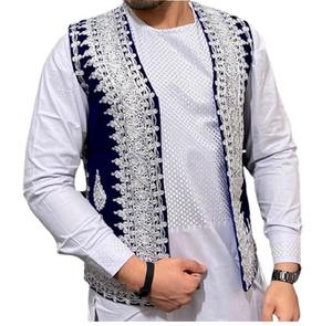 Handcrafted Afghan Men Dress Afghanistan Dresses <b>Printed</b> Pashtun Pathani Salwar Kameez for All Occasions Stylish Afghan Wears - Product Image 4