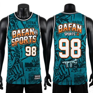 เสื้อยืดผู้ชายผ้าฝ้าย 100% ทรงหลวม พิมพ์ลาย เสื้อบาสเก็ตบอลชาย ผ้าโพลีเอสเตอร์คุณภาพสูง 190 GSM สีเขียวอมส้มลายกราฟิก - Product Image 1