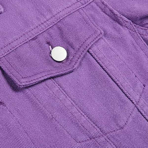 Veste en jean de tous les jours avec tissu de qualité et forme classique simple, veste en jean élégante - Product Image 3