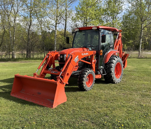 Tracteur-chargeur Kubota L4060HSTC 4x4 30cv 40cv 50cv, mini-tracteurs agricoles d'occasion, matériel agricole à prix abordable. - Product Image 1