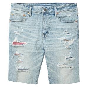 Pantalones Cortos de Trabajo de Verano para Hombre, Estilo Carpenter, con Doble Rodilla, Vaqueros de Mezclilla, Moda Urbana - Product Image 1