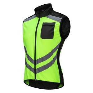 2025 New Design Excellent Quality High visibility <b>reflective</b> safety vest Summer Cycling Vest - Product Image 4