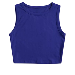 Short Womens Tank <b>Tops</b> Cotton Soft Breathable Summer Vest OEM Manufacturer Bulk Wholesale Casual Fashion <b>Top</b> - Product Image 2
