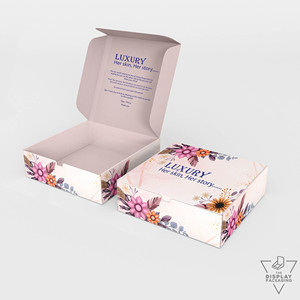 Caja de correo de lujo personalizada para el cuidado de la piel de chocolate oscuro con logotipo de marca Servicios de impresión en color Premium para embalaje Premium - Product Image 3