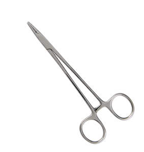 Porte-aiguilles dentaire manuel en acier inoxydable réutilisable de 16 cm, qualité supérieure, certifié CE, classe I, utilisation en chirurgie générale, métal médical - Product Image 6