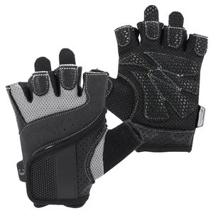 2025 accesorios de gimnasio personalizados de alta calidad para hombres guantes de levantamiento de pesas ajustables mejor rendimiento entrenamiento Fitness cuero - Product Image 1