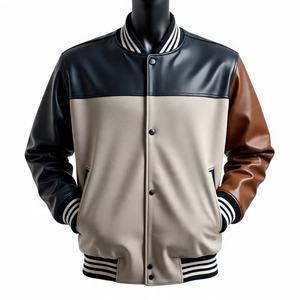 Vente en gros de veste d'université fabricant de veste de pull d'université personnalisé pour hommes veste de baseball vierge pour hommes - Product Image 1