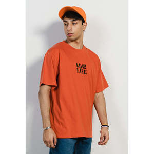 เสื้อยืดผู้ชายพร้อมส่ง 100% ผ้าฝ้าย พิมพ์ลาย รับทำโลโก้จากโรงงานโดยตรง - Product Image 2