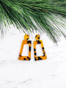 Pendiente largo de resina, pendiente ligero de alta calidad, venta al por mayor - Product Image 3