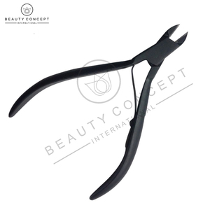 Cortaúñas de color negro Productos de uñas ecológicos de buena venta hechos de acero inoxidable Cortaúñas para cutículas de Beauty Concept - Product Image 3