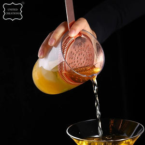 ที่กรองเครื่องดื่มสแตนเลสสำหรับบาร์เทนเดอร์อุปกรณ์บาร์โลหะเป็นมิตรกับสิ่งแวดล้อม - Product Image 6