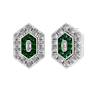 Luxe 14K Or Massif Rond Brillant Coupe Laboratoire Diamant Halo Boucle D'oreille IGI Certifié pour Les Fêtes De Mariage Fine Jewelry Gift - Product Image 3