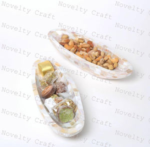 Incrustaciones de nácar pulidas hechas a mano en cazuelas y cuencos Colección de platos increíbles para KSA Kuwait UAE Qatar por NC - Product Image 4