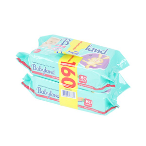 Uniquality Lingettes Humides Douces pour Bébé 80 Lingettes Sans Alcool à l'Eau Pure Produits de Nettoyage pour Bébés - Product Image 4