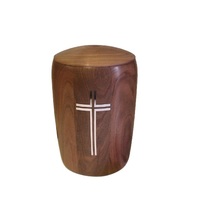Urnes de crémation pour cendres adultes de cercueil funéraire en métal de conception attrayante pour les urnes de crémation commémoratives de souvenir de vente chaude