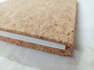 Carnets de notes recouverts de liège écologique sur mesure avec chiffon de coton pages de papiers faits à la main idéal pour la revente par le magasin de papier - Product Image 4