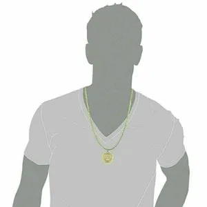 จี้เพชรโมอิส1CT เคลือบทองเงิน925สำหรับผู้หญิงเครื่องประดับวินเทจทรงเสน่ห์ - Product Image 2