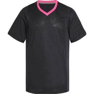 Camiseta de fútbol americano de malla negra y rosa, uniforme personalizado de fútbol americano de alta calidad, transpirable, de malla, talla grande. - Product Image 1