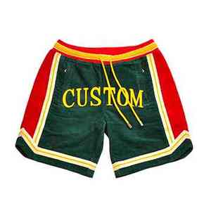 Short en maille pour homme de conception personnalisée en matériau extensible doux offrant une flexibilité de confort et une coupe respirante - Product Image 4