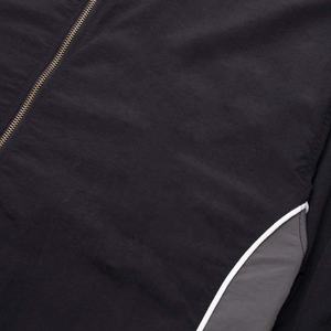 2025 Custom <b>Men</b> Jogging Lightweight Hooded Windproof Stand Collar <b>Canvas</b> <b>Jacket</b> - Product Image 2