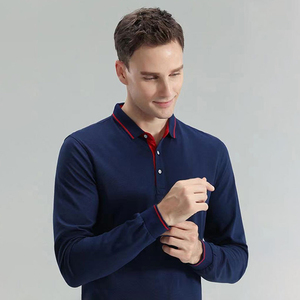 Customized Logo Men's Dry-Fit for Polo <b>Shirts</b> High Performance Polyester Golf <b>Shirts</b> Casual Style Breathable Knitted for Running - Product Image 6