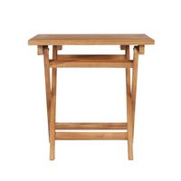 Ensembles de meubles de restaurant, table pliante au design simple et élégant, fabriquée en teck ancien, en vente en gros