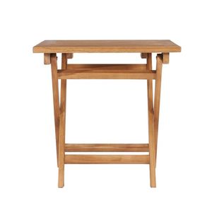 ชุดเฟอร์นิเจอร์ร้านอาหาร โต๊ะพับได้ ดีไซน์เรียบง่ายแต่ทันสมัย ทำจากไม้สักเก่า ขายส่ง - Product Image 2