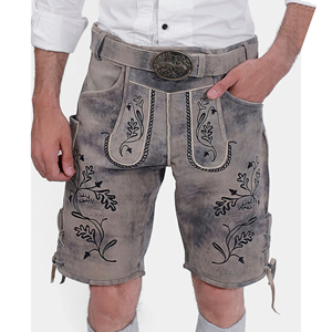 กางเกงขาสั้นสไตล์บาวาเรีย lederhosen Oktoberfest ดีไซน์วินเทจ6XL มีเอกลักษณ์ดีไซน์ล่าสุดราคาถูก - Product Image 1