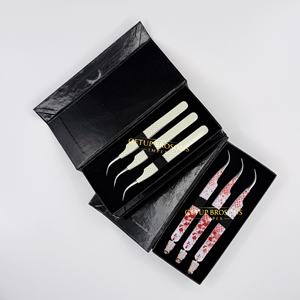 Herramientas para Pestañas de Acero Inoxidable Antimagnéticas y Antiestáticas con Puntas Lisas/Serradas/Dentadas de 10 mm de Longitud - Product Image 5