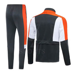 Chándal de entrenamiento para hombre, conjunto de logotipo personalizado, chaqueta con cremallera y pantalones para correr, suministro de ropa deportiva OEM ODM - Product Image 3