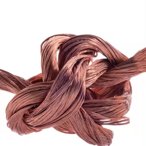 Alambre de cobre puro de alto grado 99.99%, chatarra, gran stock, Millberry y chatarra, proveedor de alambre de cobre, apariencia de alambre de cobre brillante - Product Image 1