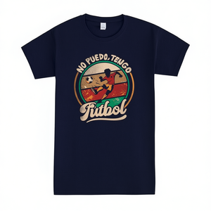 T-shirt Promozionali con lo Slogan 'Non posso, ho bisogno di calcio' - Product Image 2