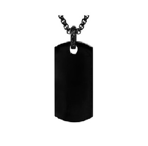 Collar de moda triángulo flecha collar personalidad joyería colgante hombres calle Hip Hop punta de flecha cadena colgante collar - Product Image 2