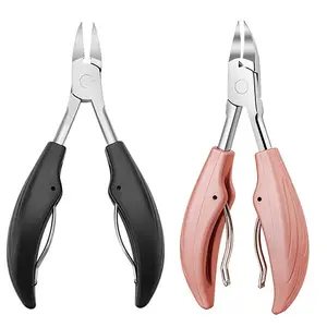 Professional Nail Care Tools Nail Cuticle Hard Dead Skin Trimmer Two Different Shape Tip Stainless Steel Cuticle Nipper