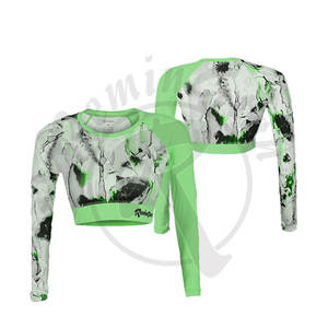 Top corto para mujer de alta calidad hecho con el mejor material camisas precio razonable bajo MOQ Top corto para mujer - Product Image 1