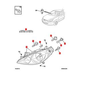 PEUGEOT <span class=keywords><strong>307</strong></span> Peugeot <span class=keywords><strong>307</strong></span> ISO9001 & Ensemble de phares de voiture Fowomen4z3 12V Phare gauche Frspring Summer Chiffon H1 H7 <span class=keywords><strong>307</strong></span> Peugoet - Product Image 1